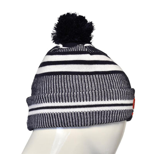 Cooper Navy/White Bobble Hat - Cooper Leisurewear