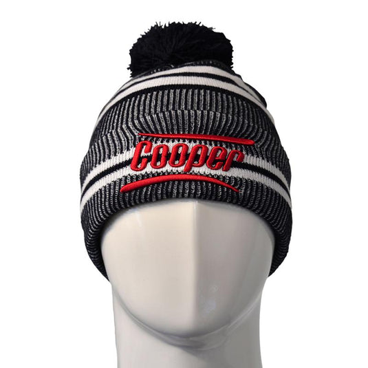 Cooper Navy/White Bobble Hat - Cooper Leisurewear