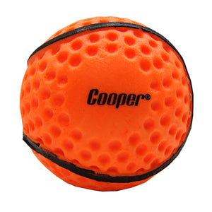 Cooper Dimpled Wall Ball Pink/Orange/Yellow Sliotar - Cooper Leisurewear