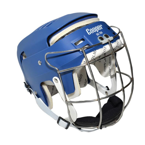 Junior SK100 Blue Hurling Helmet - Cooper Leisurewear