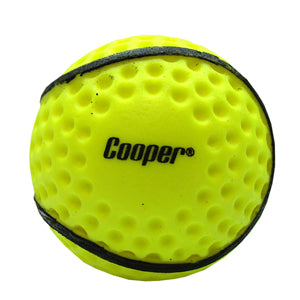 Cooper Dimpled Wall Ball Pink/Orange/Yellow Sliotar - Cooper Leisurewear