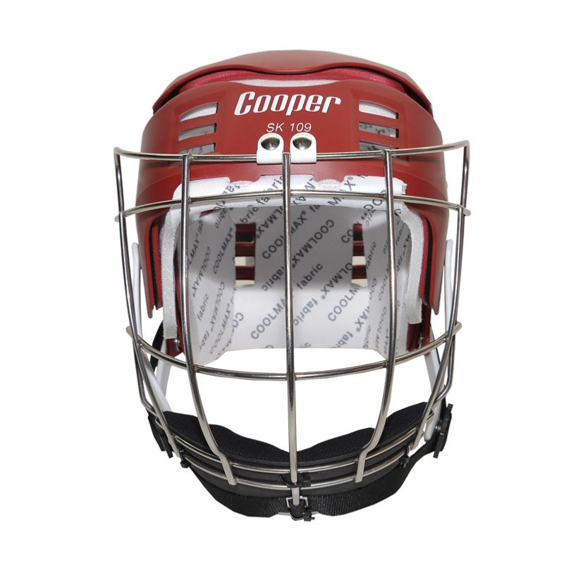 Load image into Gallery viewer, Senior SK109 Maroon Hurling Helmet - Cooper Leisurewear
