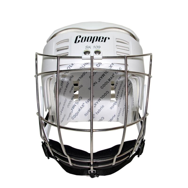 Load image into Gallery viewer, Senior SK109 White Hurling Helmet - Cooper Leisurewear
