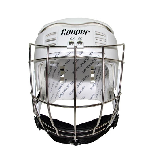 Senior SK109 White Hurling Helmet - Cooper Leisurewear